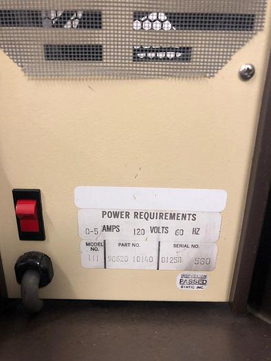 Used STATIC INC DYNASTAT120 MODEL III