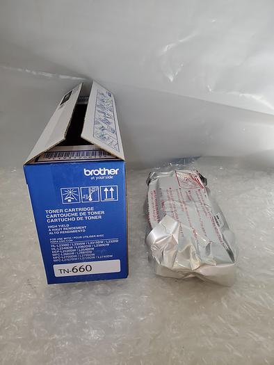 Used BROTHER TN-660 TONER CARTRIDGE