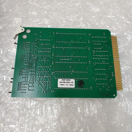 Used SEMITOOL 14837-01 BOARD ASSY SERIAL 4 CHANNEL 202 REV K
