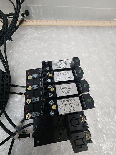 Used CROUZET 81-513-100 LOADLOCK VALVE MODULE