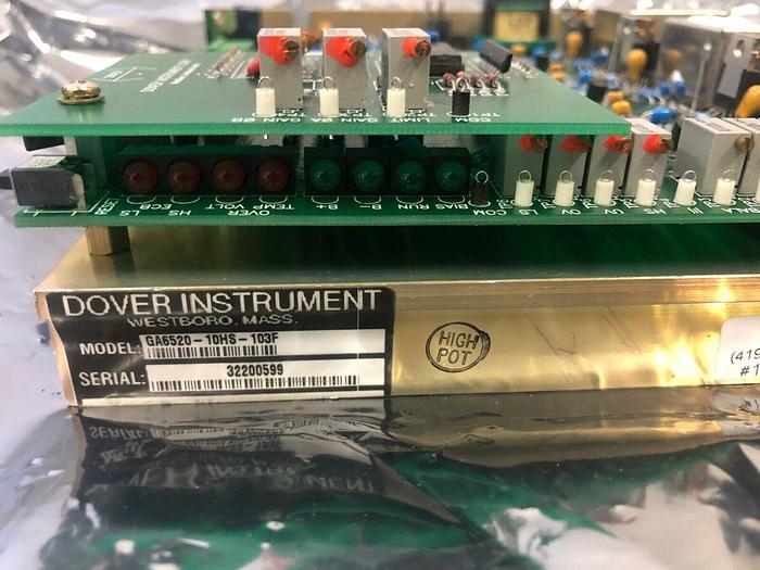 Used DOVER INSTRUMENTS GA6520-10HS-103F