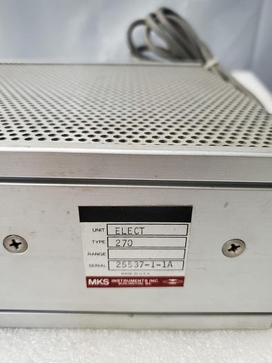 Used MKS ELECT TYPE 270