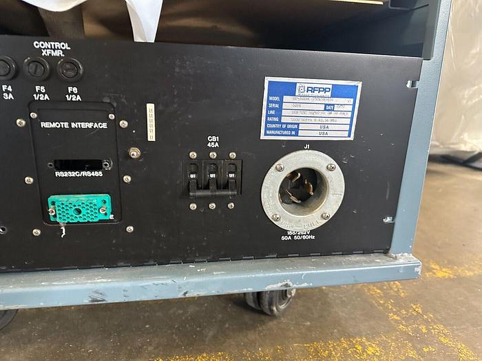 Used RFPP RF-50SWC 7520581010 RF GENERATOR