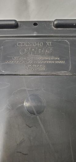 Used Conductive Snap-On Divider Box Cover ORBIS CDC2040 XL DC-1035