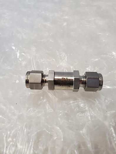 Used SWAGELOK SS-4C-5 STAINLESS STEEL POPPET CHECK VALVE