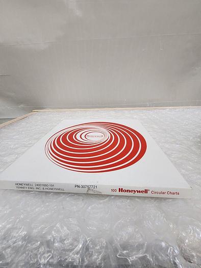 Used HONEYWELL 24001660-191 , PN-30757721 INK WRITING CIRCULATING CHART