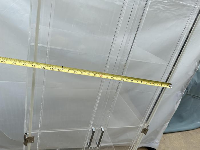 Used TERRA UNIVERSAL ACRYLIC STOARGE CABINET 9011-07