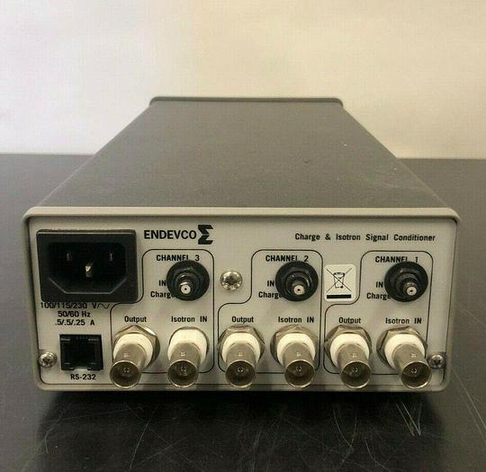 Used ENDEVCO CHARGE & ISOTRON SIGNAL CONDITIONER 133