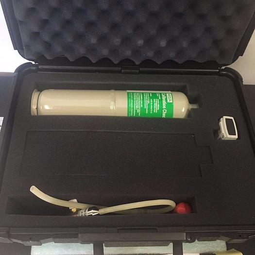 Used Calibration Check Gas with Flow Control regulator 467896