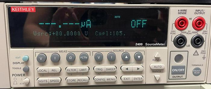 Used KEITHLEY 2400 SOURCE METER