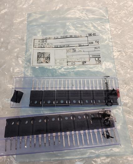 Used HIROSE ELECTRIC CO LTD HR1588-ND CONN PLUG FEMALE 6POS SOLDER CUP