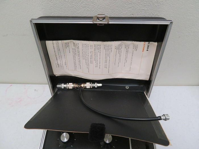 Used Sadelco 260-B Spectrum Calibrator Continuous VHF Reference Signal Source