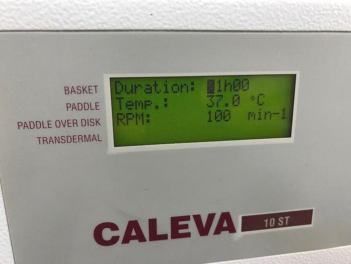 Used W 15639 E - Dissolution Tester CALEVA 10+ST