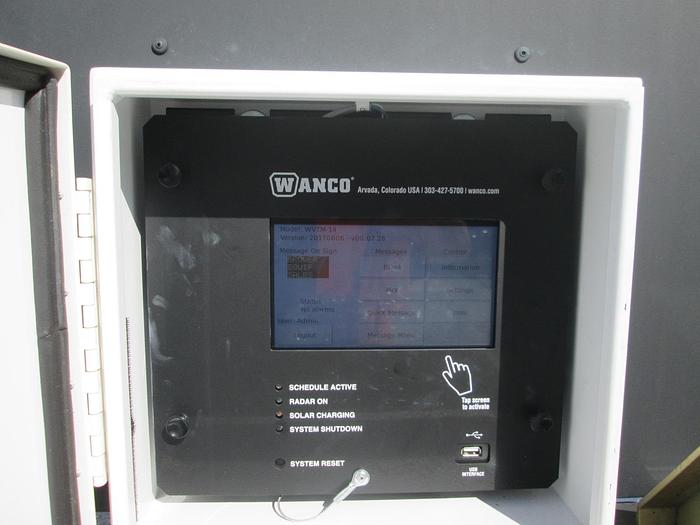 Used 2018 Wanco WVTM Message Board