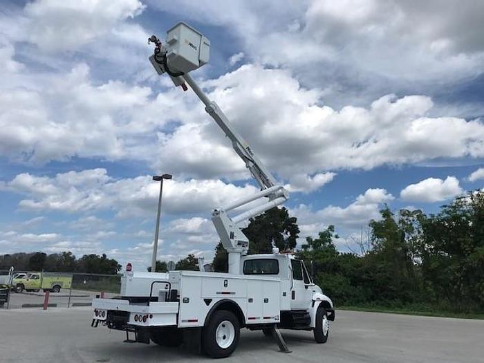 Used Altec TA45M 50ft Bucket Boom on 2009 International 4300 Utility Truck - C91761