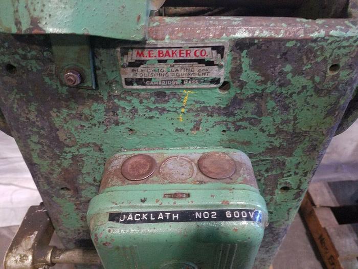 Used Polishing Buffing Jack Lathe Double Spindle 550V 5HP Polish Large Parts for Sale in Providen...