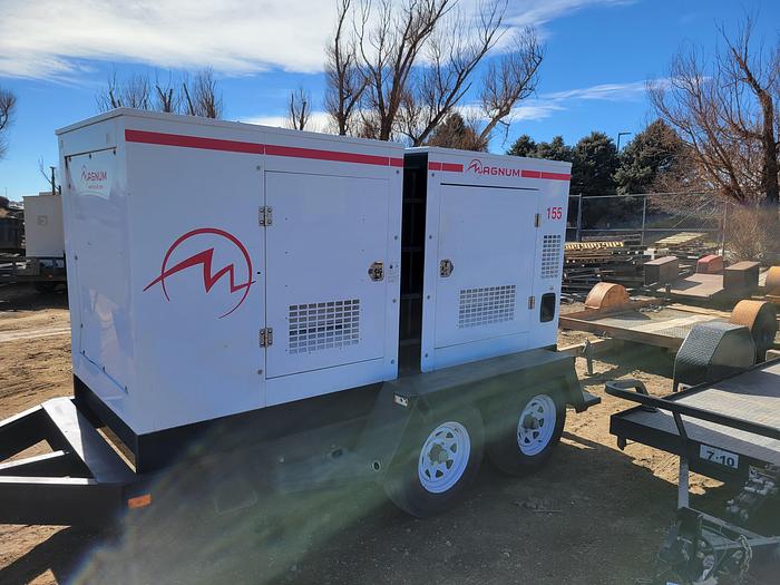 Used 125kW Magnum 155 Generator with Trailer