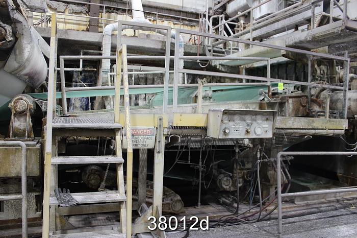 Used Beloit Tissue Machine 100" Web 96" Trim, 4000FPM, 75 TPD #38012