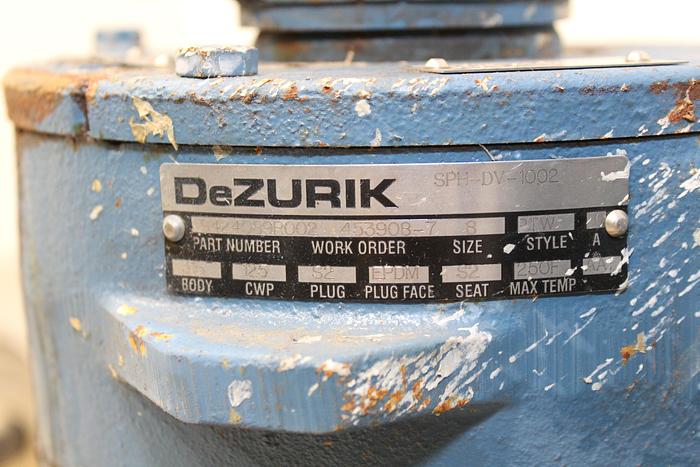 Used Dezurik 8" 3-way Air Operated Valve #43974