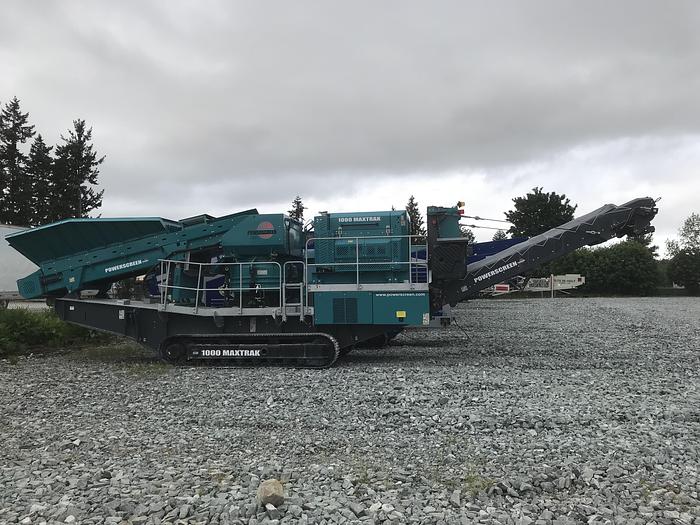 Used 2020 POWERSCREEN 1000 MAXTRAK