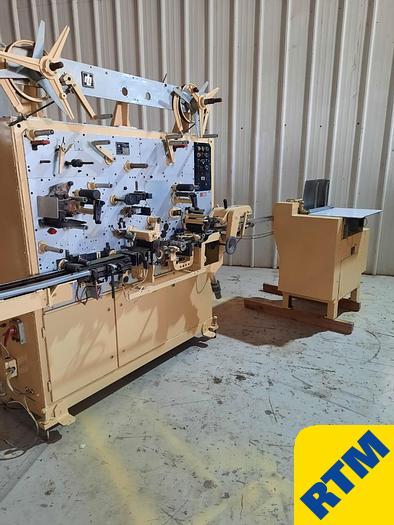 Used (4) LOESCH Logomat CHEWING GUM STICKPACK WRAPPERS