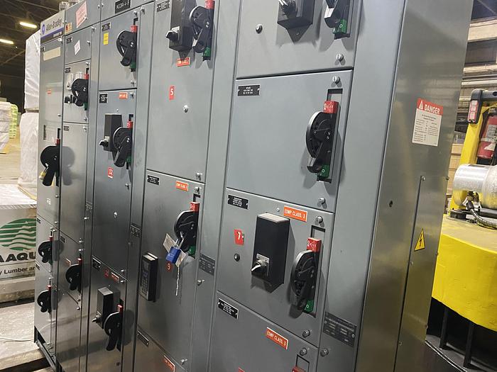 Used ALLEN BRADLEY CENTERLINE SERIES MCC SECTION