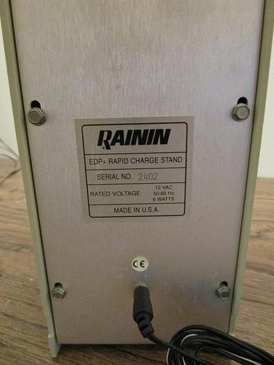 Used EDP electronic digital pipette 200µL + EDP rapid charger