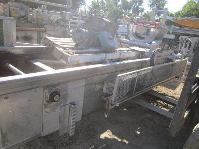 Used Dumper, Drum, S/st, 24" Dia, Hydraulic, 5 HP, 12' high #S738635