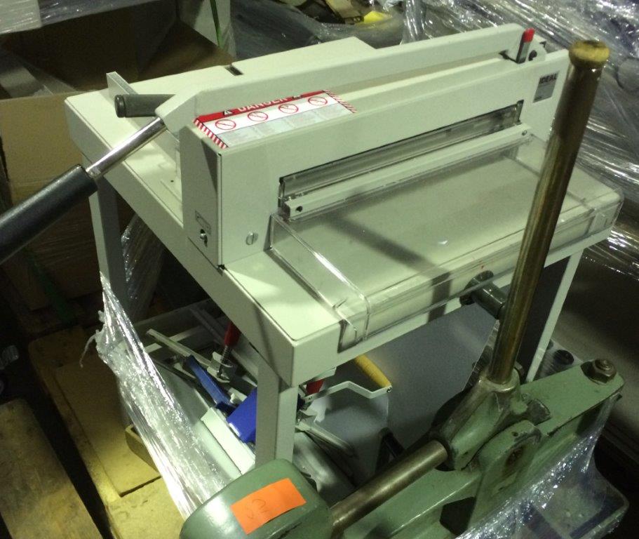 Used IDEAL 4205 pile cutter on a solid base