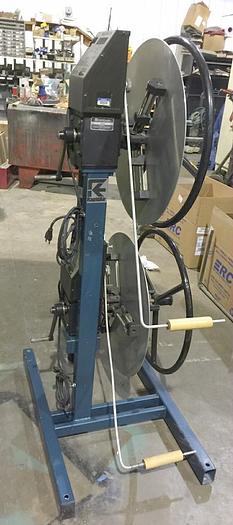 Used 75 Lb., RAPID-AIR, No. R24APB DOUBLE MOTORIZED UNCOILER