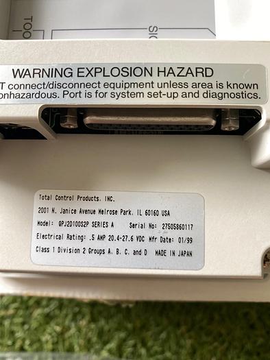 Total Control Quick Panel Jr.,  QPJ2D100S2, New in OEM Box