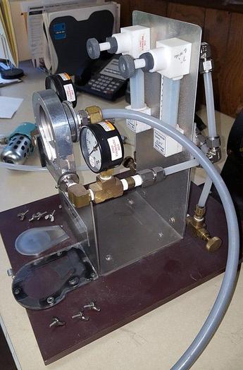 Used 2 IN. DIA. GLEN MILLS LABORATORY JET MILL – S/S