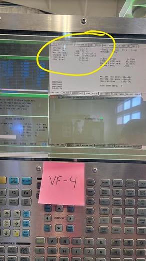 Used 2009 HAAS VF-4SS 4-Axis CNC Vertical Machining Center