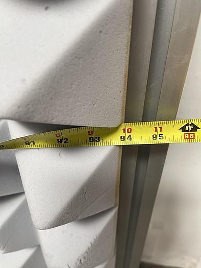 Used Mobile Acoustic 72" x 95" Foam Board on Wheels