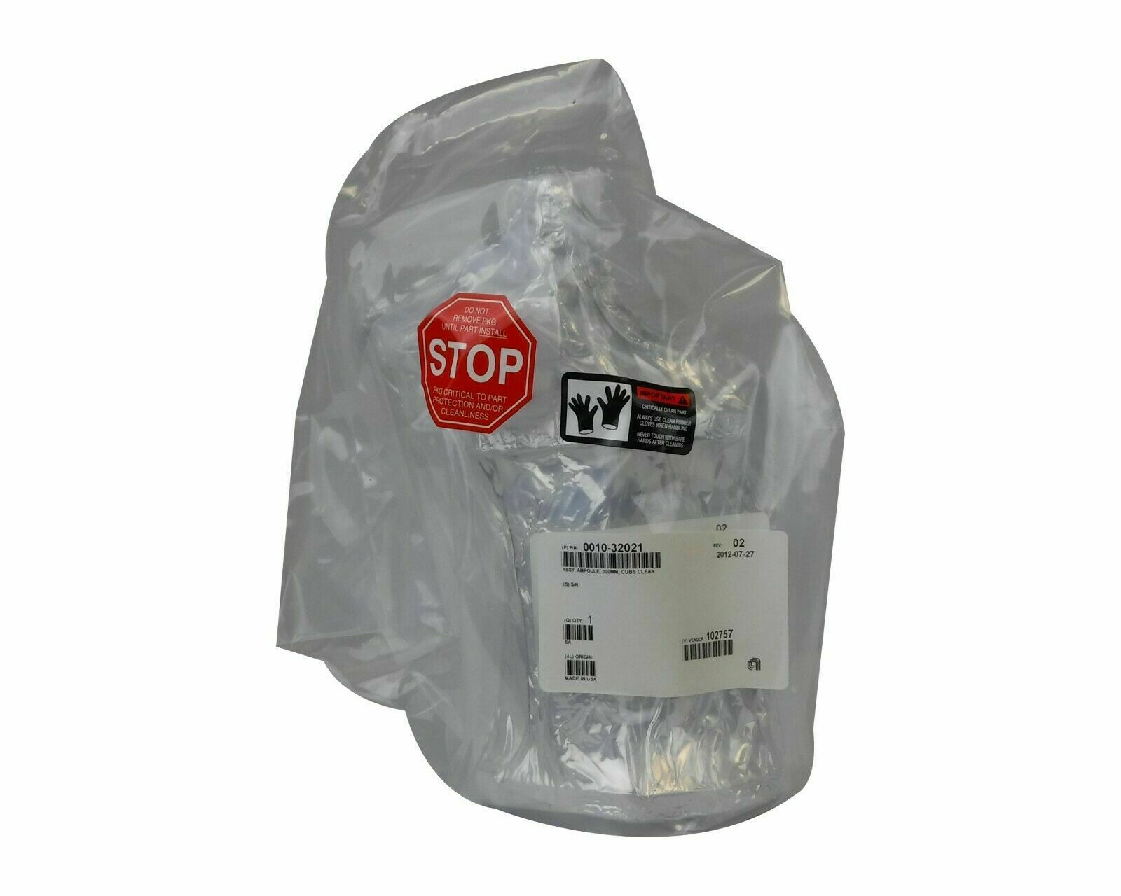 Applied Materials AMAT ENDURA CUBS CLEAN AMPOULE HEATER VESSEL 0010-32021