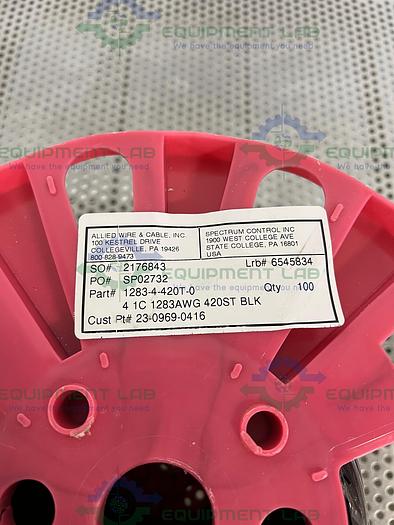 Used InfinitiFlex 4 AWG BC5W2 Style 1337/1232/1283, 600V Power Supply System Cable