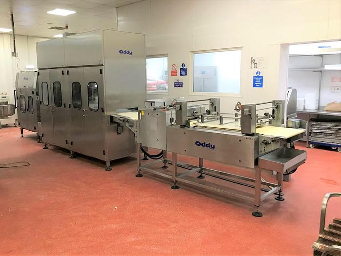 Used Oddy 3-pocket bread roll plant