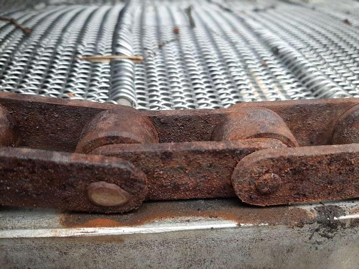 Used Cooler, Ambient, Mesh Belt, 28" X 14', 3/4 HP, S/st #S738398