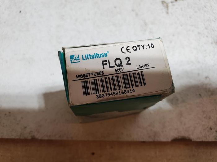 (Lot of 8 Fuses) Littelfuse FLQ 1 A Fuse Bussmann FNQ-1
