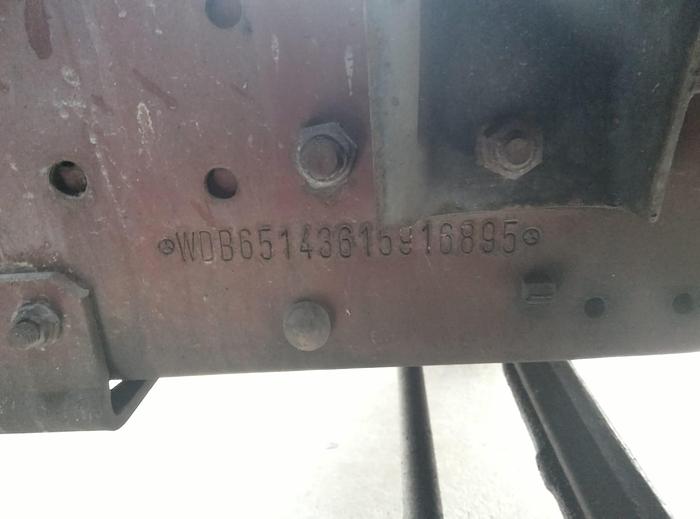Usado 1992 MERCEDES-BENZ 1422 curtainsider