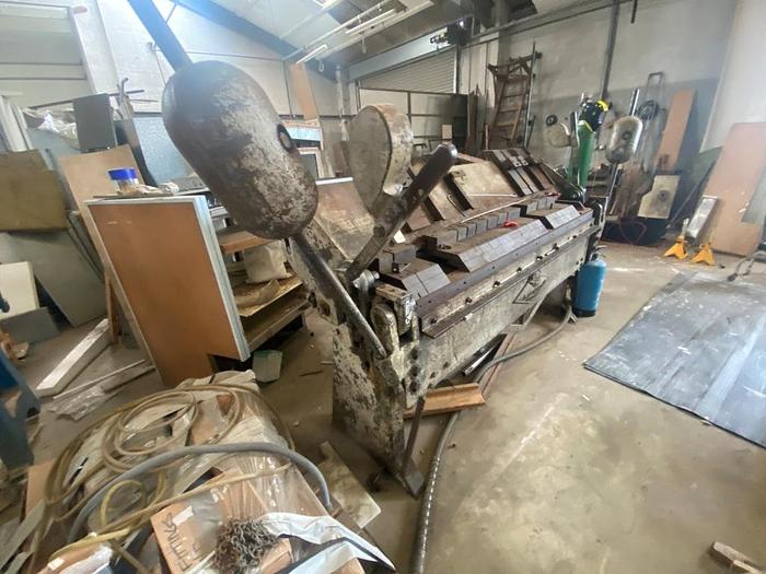 Used FJ Edwards 6ft x 14G Box & Pan Folder