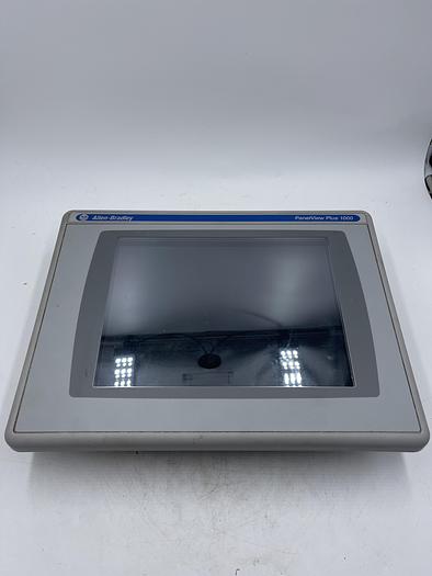 Used Allen-Bradley 2711P-T6C20D8 Ser A, 2711P-RP8D, 2811P-RDT10C.