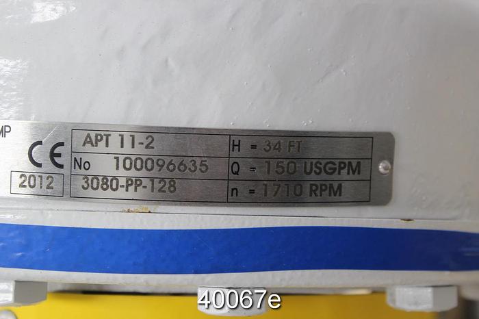 Unused Sulzer APT11-2 Pump, Unused #40067