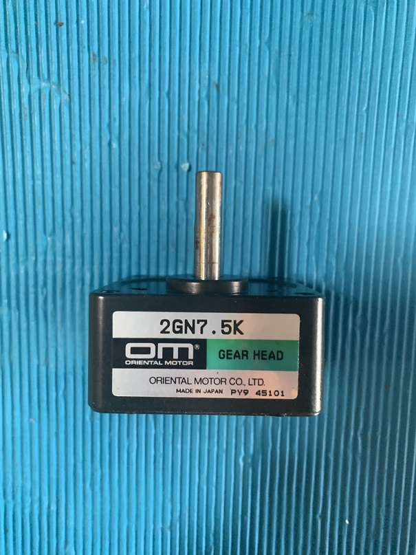 Used oriental motor gear head 2gn7.5k