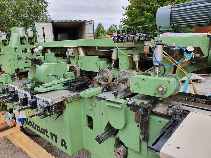 Used 1990 WEINIG Unimat 17 AS / 020 moulder / planer