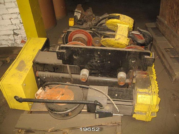 Used R & M Electric Hoist SC-5-26 Electric Hoist, 5-Ton, Cable Type #19652