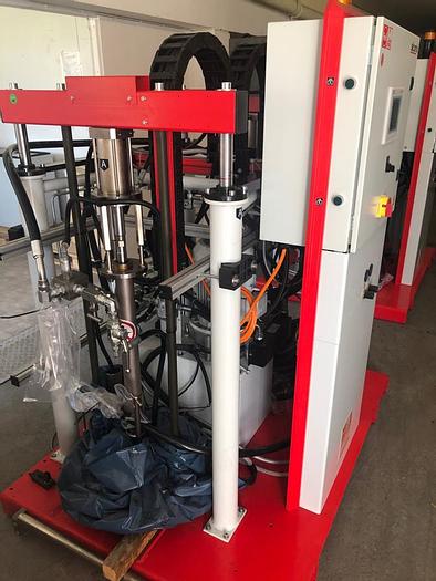 Gebraucht Kolbenpumpen Dosier- u. Mischanlage HILGER & KERN SILCO-MIX-H 200