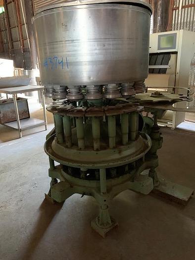 Used Horix 18-Valve Rotary Gravity Juice Filler