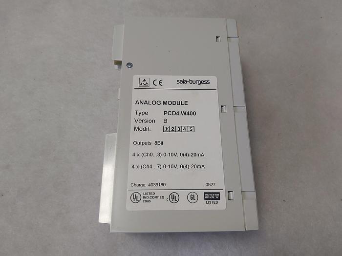 Saia PCD4.W400, Version B,