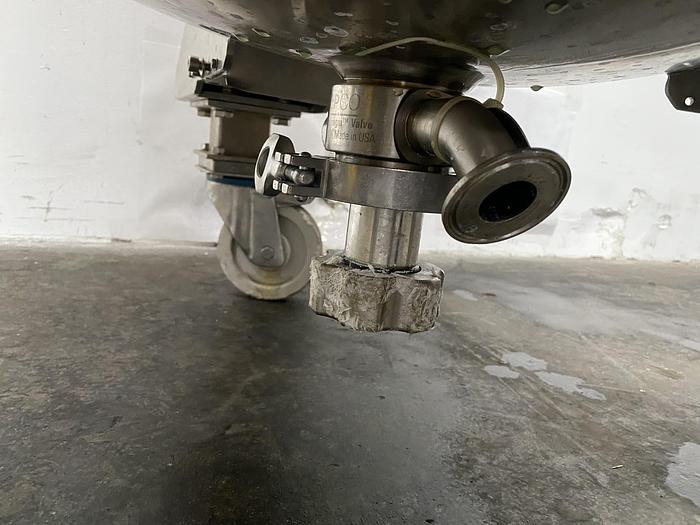 Used Applikon 250 Liter Jacketed Reactor 45 PSI @ 300° F